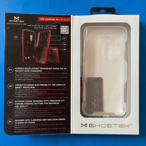 Galaxy S9 - Ghostek Cloak3 Series Case (SILVER/CLEAR)